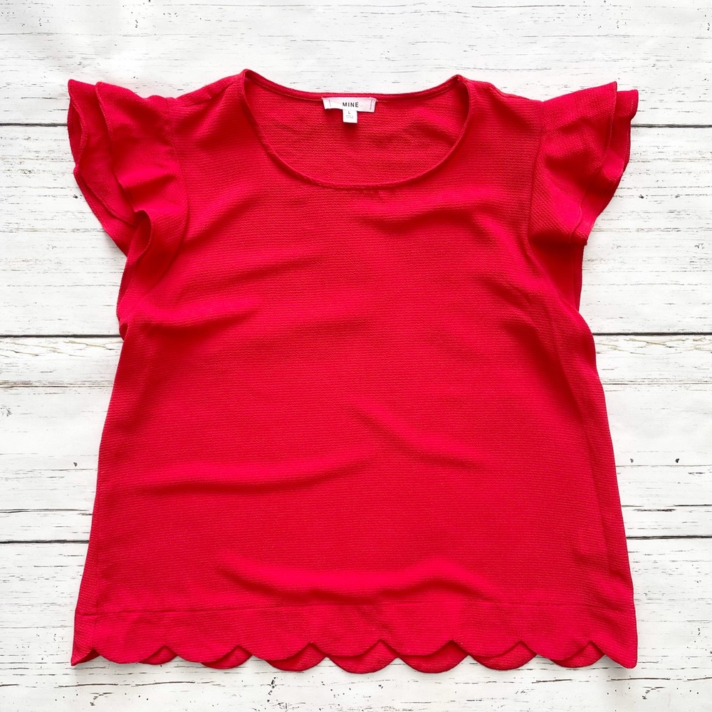 4 for $20 MINE Flutter Sleeve Top